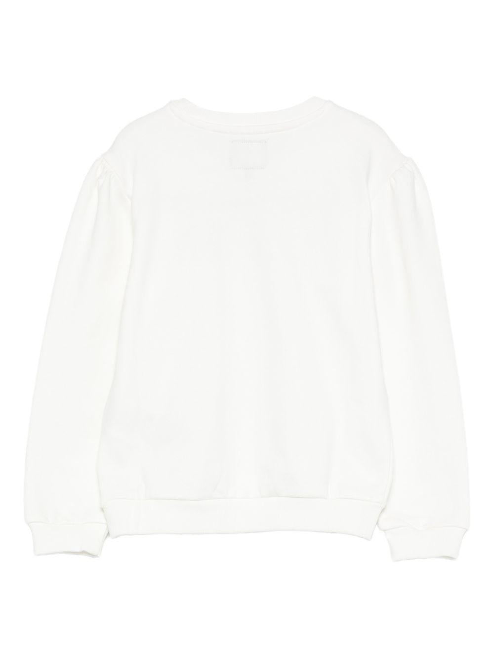 guess felpa con orsetto e scritta logo ricamo K5BQ00KAX74G012 guess