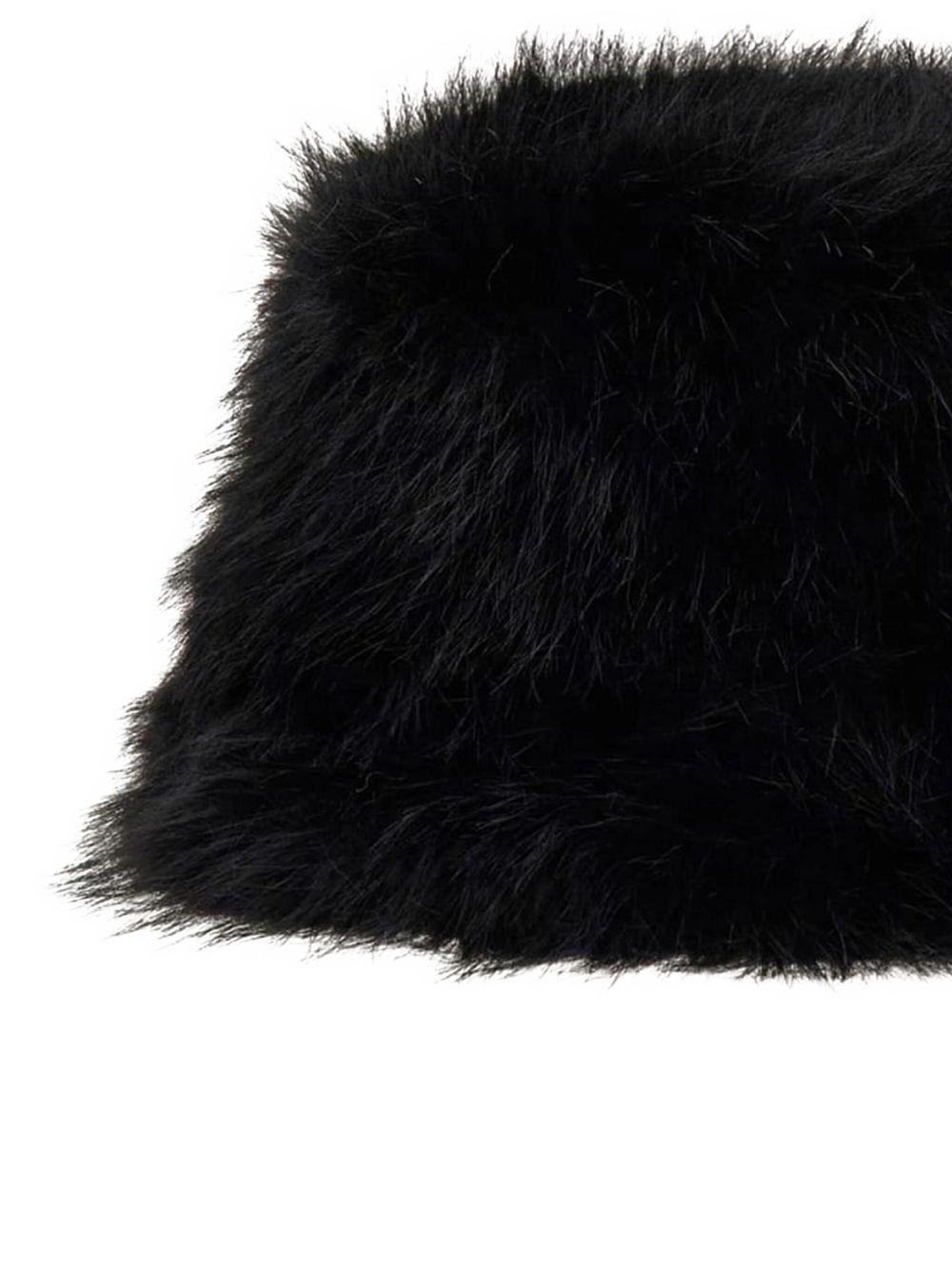 guess cappello pescatore in ecopelliccia J5BZ18WHH10JBLK guess