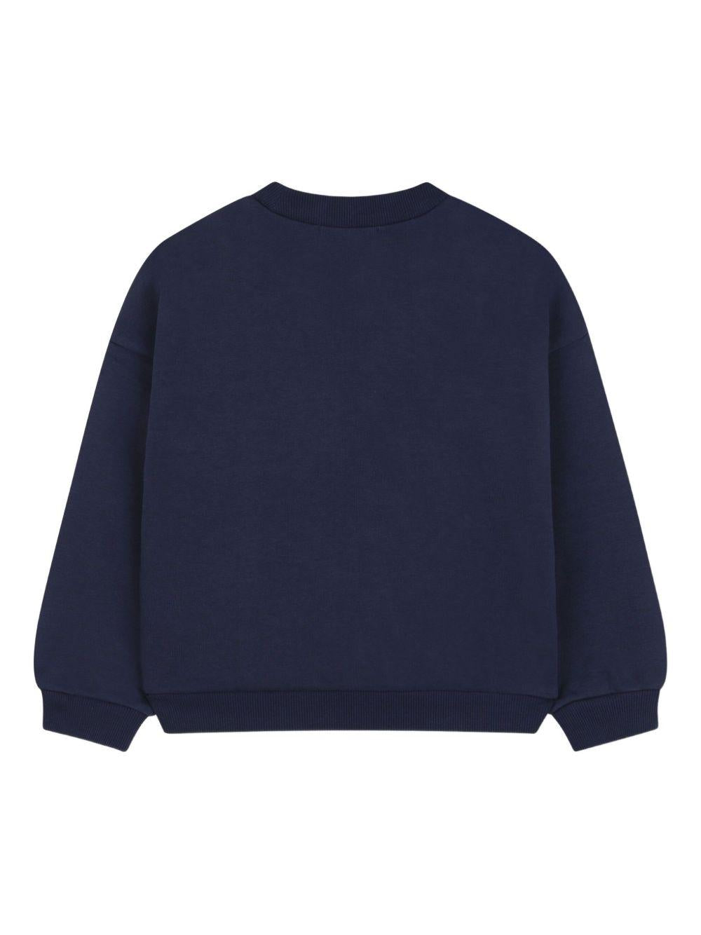 billieblush felpa girocollo con stampe e pailettes U2160385T Billieblush
