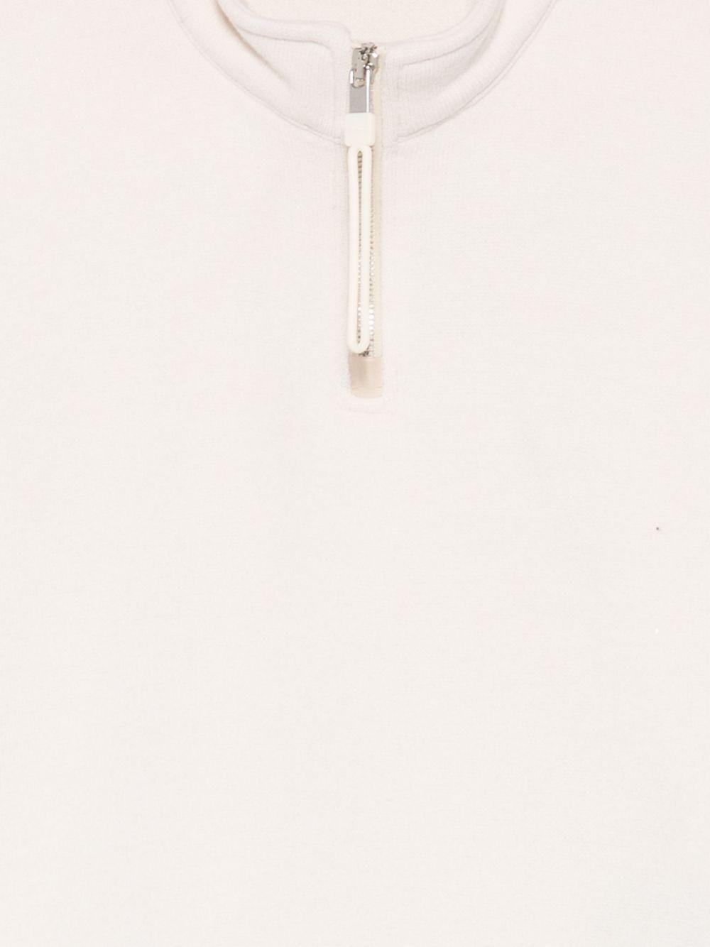 yes london felpa in lana soft con collo zip JR5112/FLT yes london