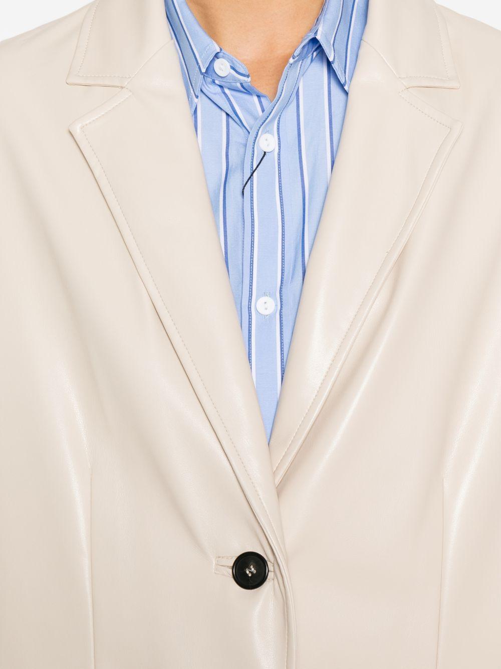 jucca giacca over ecopelle J4253010/06TO jucca