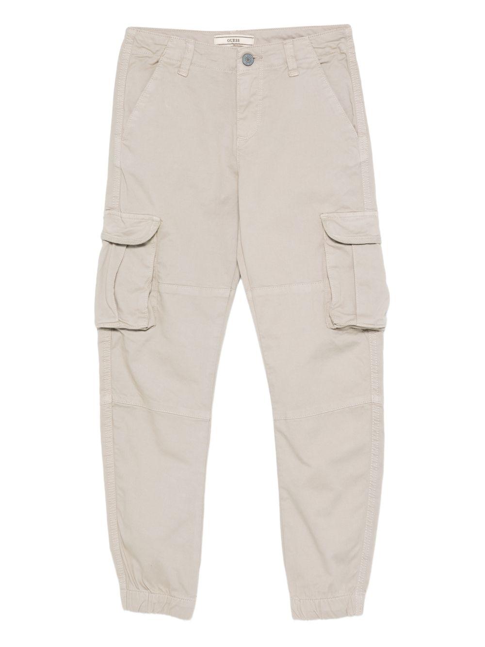 guess pantaloni cargo con elastico caviglia L5BB03WI240G1CA guess