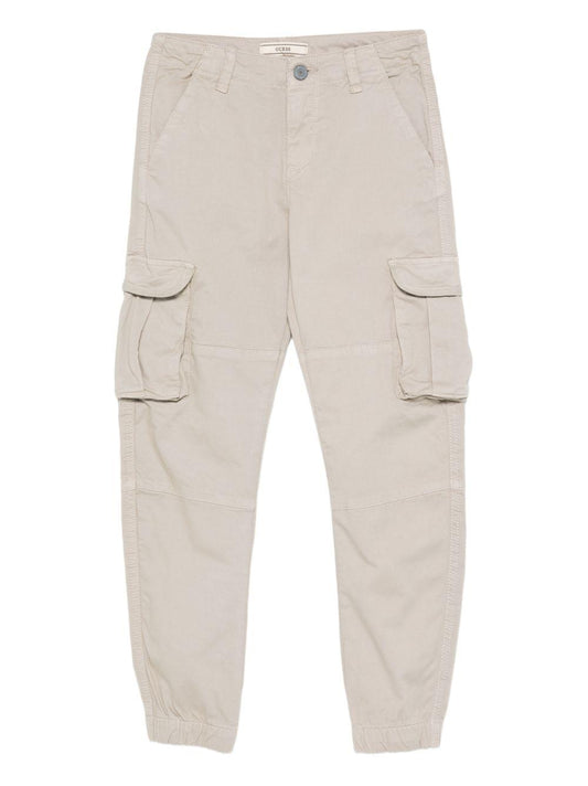 guess pantaloni cargo con elastico caviglia L5BB03WI240G1CA guess