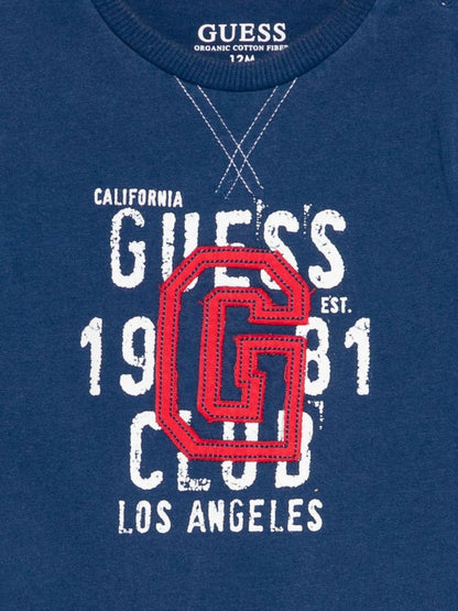 guess tshirt con stampa e scritte N5YI18K8HM0BG7T2 guess