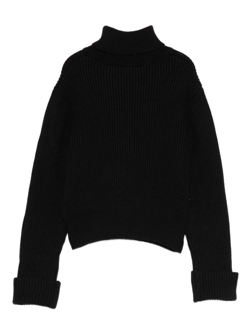 guess pullover dolcevita in lana soft J5BR16Z1320JBLK guess