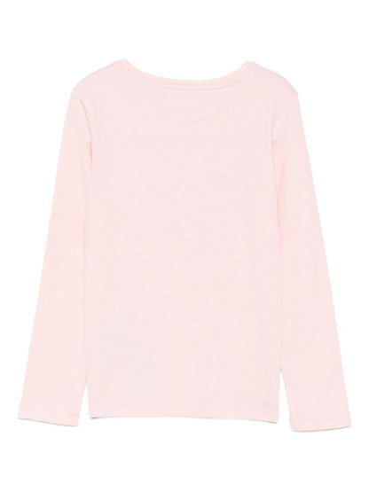 guess tshirt con scritte patch logo K5YI07K6YW4G65U guess