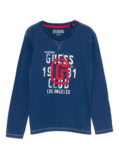 guess tshirt con stampa e scritte N5YI18K8HM0G7T2 guess