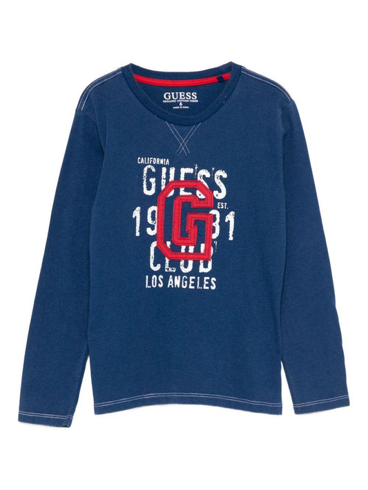 guess tshirt con stampa e scritte N5YI18K8HM0G7T2 guess