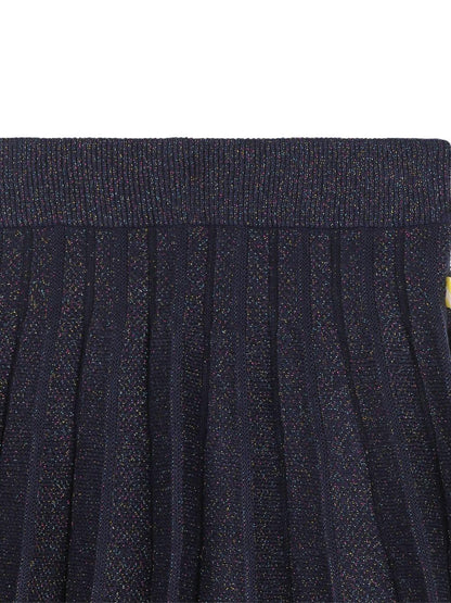 billieblush gonna con pieghe in maglia lurex U2161685T Billieblush