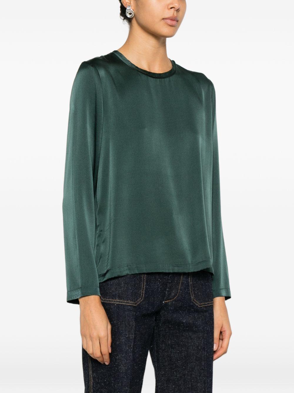 jucca blusa girocollo in raso J4212022X/L/03B1433 jucca