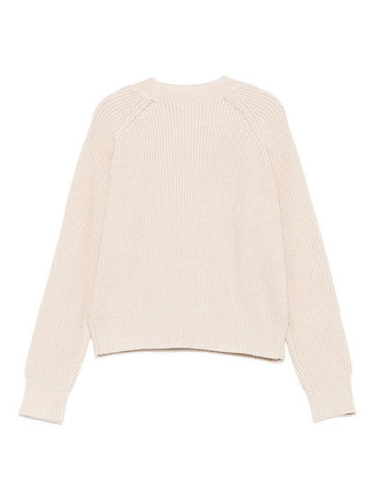 twin set lupetto in maglia a costina 252GJ306110884 Twin set