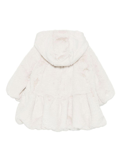 le bebe' ecopelliccia con cappuccio LBG6179LT LE BEBE'