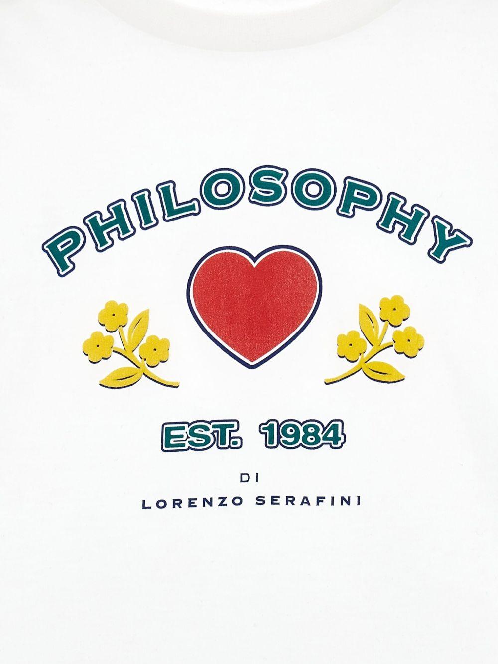 philosophy di lorenzo serafini tshirt over in cotone jersey balmont jers I1F6136203P001 Philosofy kids