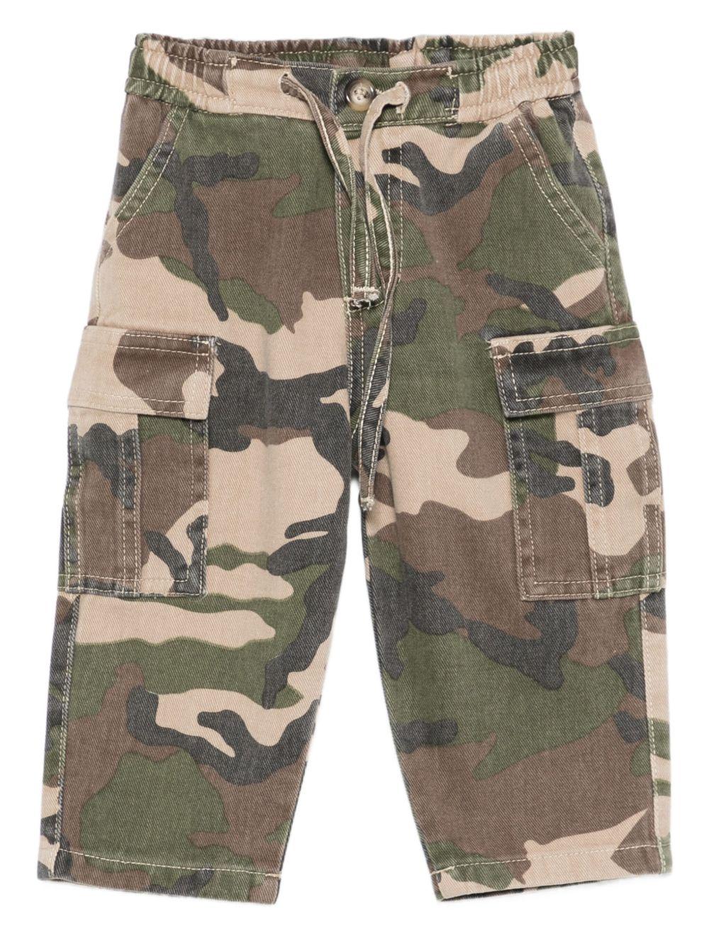 miss grant pantalaccio in denim bull mimetico UEM0591CAMU Miss Grant