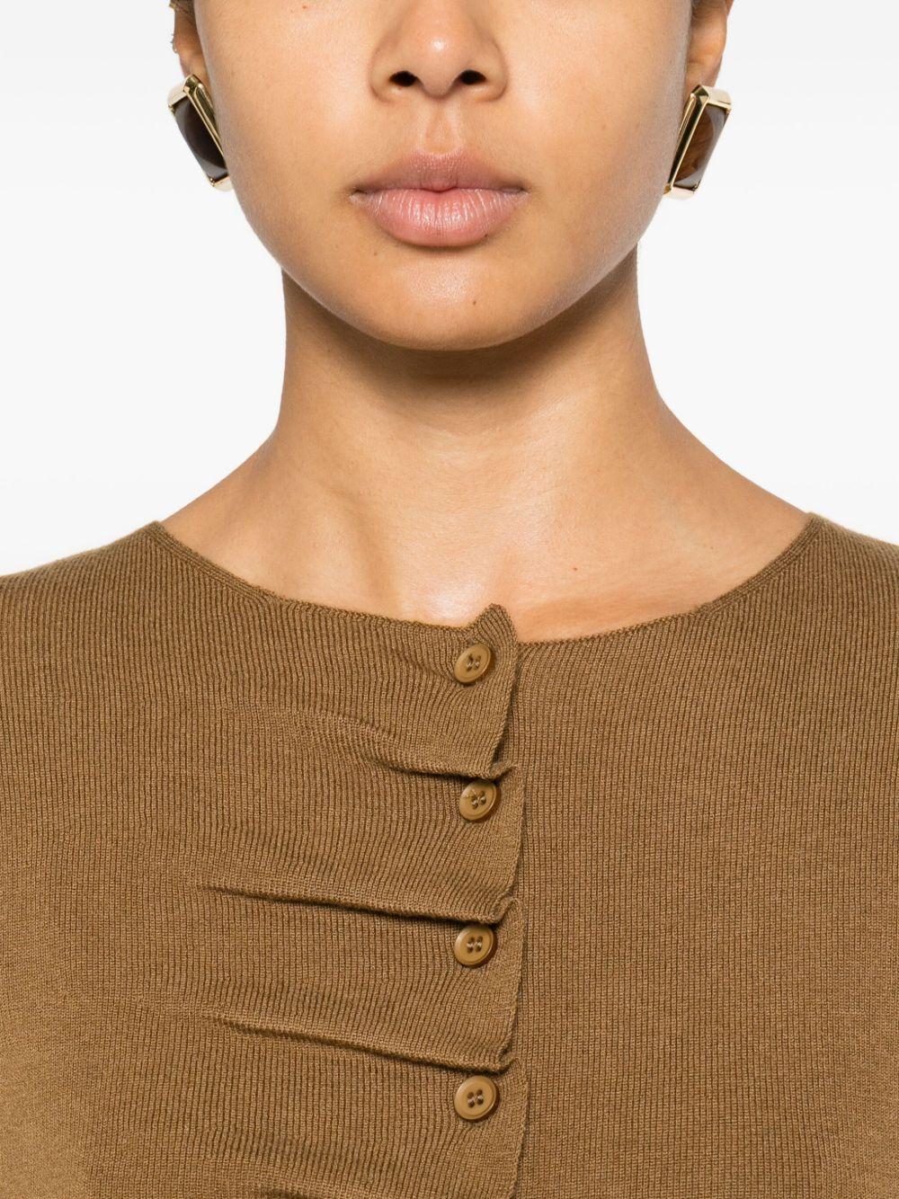 suncoo maglia lana sottile con bottoncini gamira M0226215 Suncoo