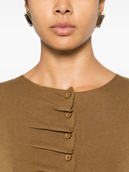 suncoo maglia lana sottile con bottoncini gamira M0226215 Suncoo