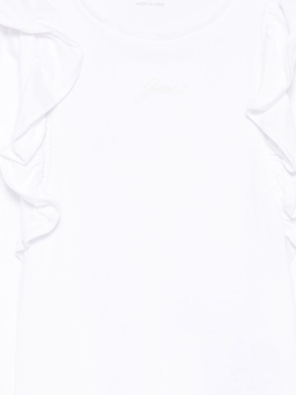 guess tshirt con ricamo logo e voile K5YI25K6YW4G011 guess