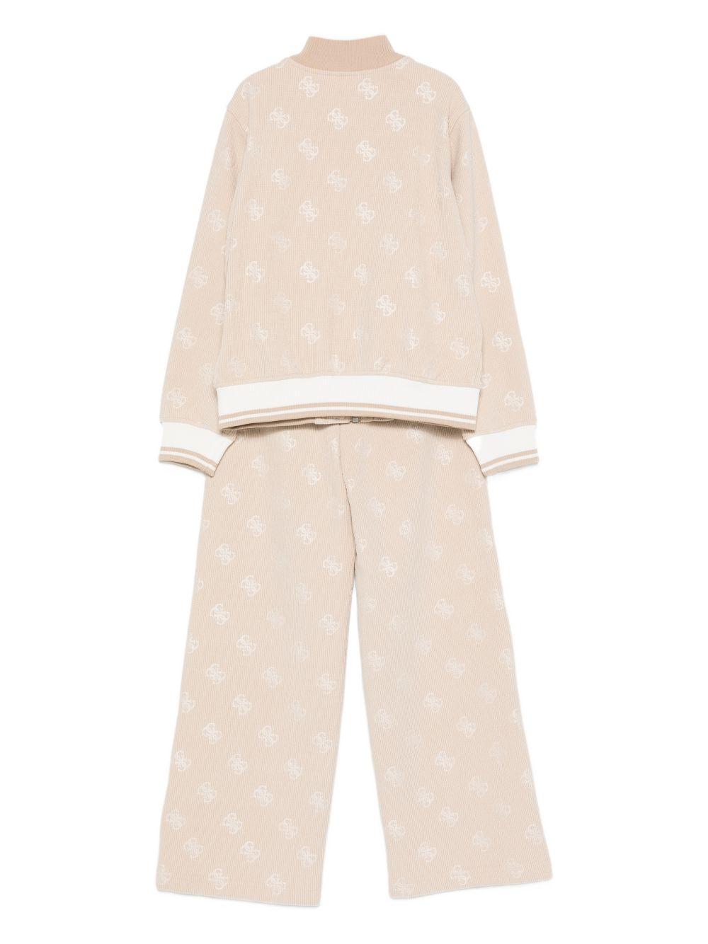 guess felpa aperta con pantaloni multilogo J5BQ23K1902CCOCB guess