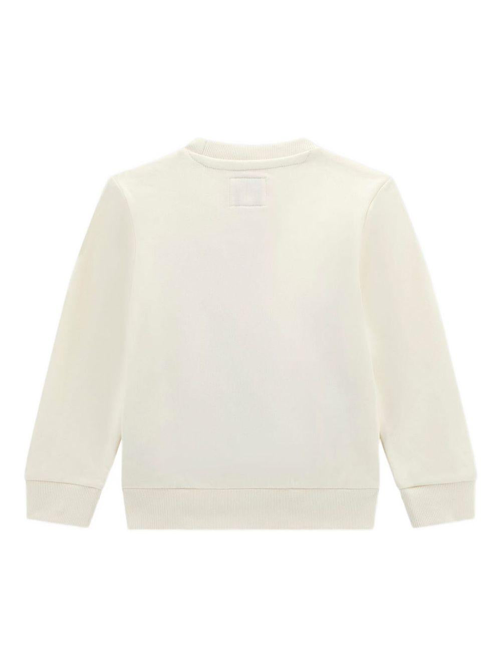 guess felpa con orsetto e scritta logo ricamata H5YT00AX74G012 guess