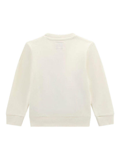 guess felpa con orsetto e scritta logo ricamata H5YT00AX74G012 guess