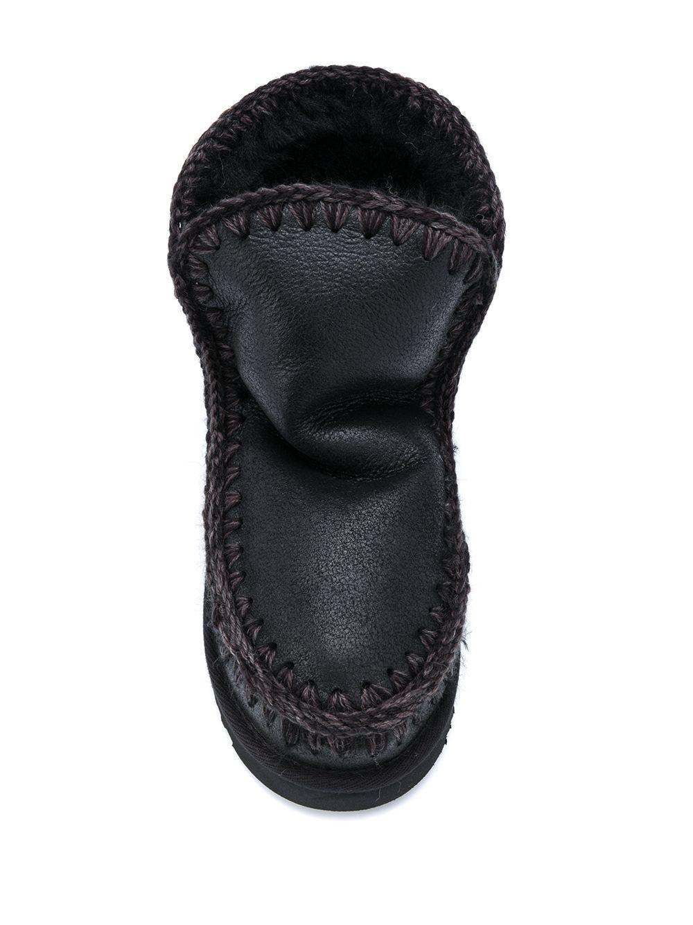 mou eskimo 18 rhinestones logo MU.FW101036BCBKG Mou