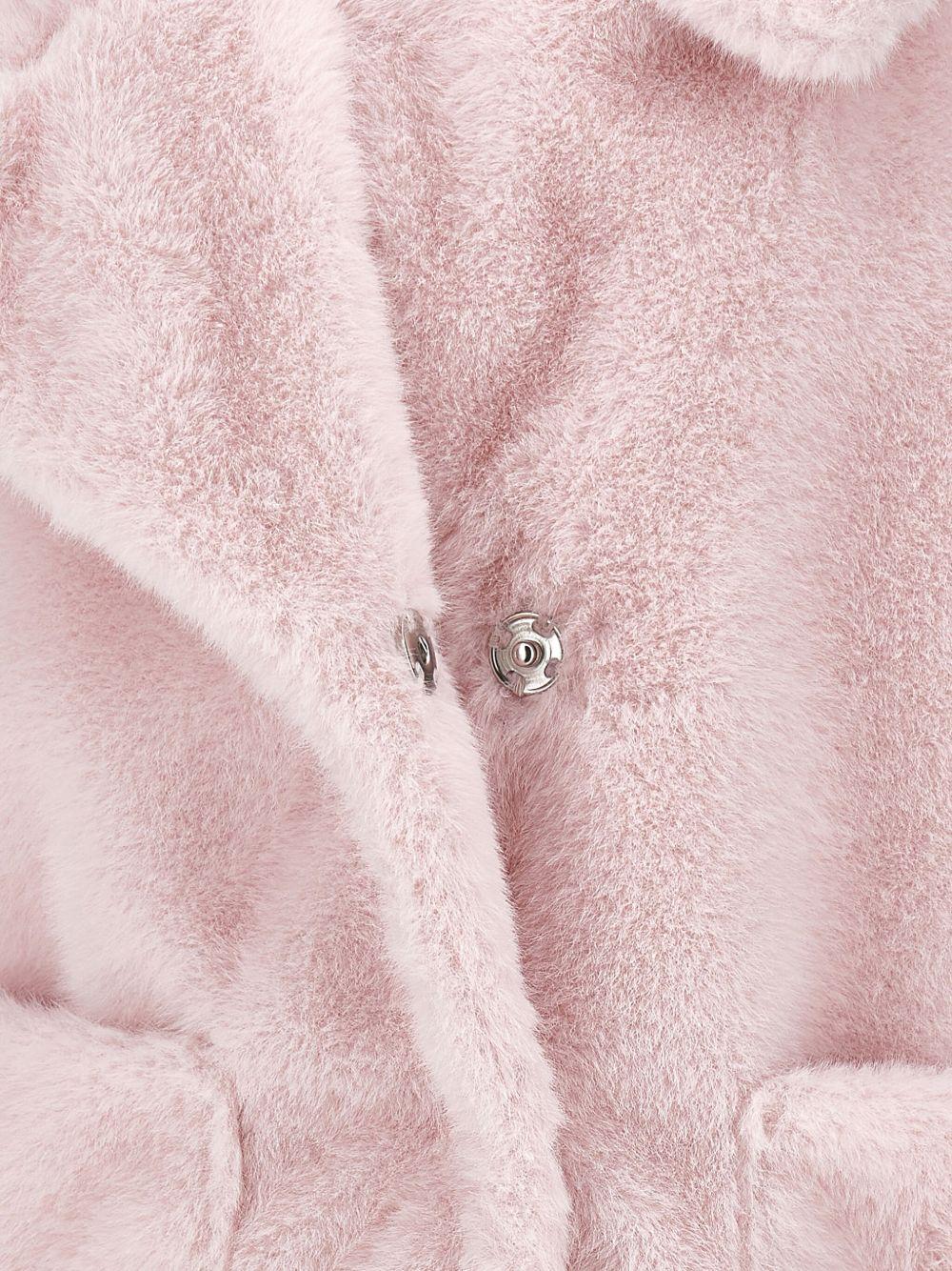 monnalisa teddy coat hairy peluche 17F10460300090 Monnalisa