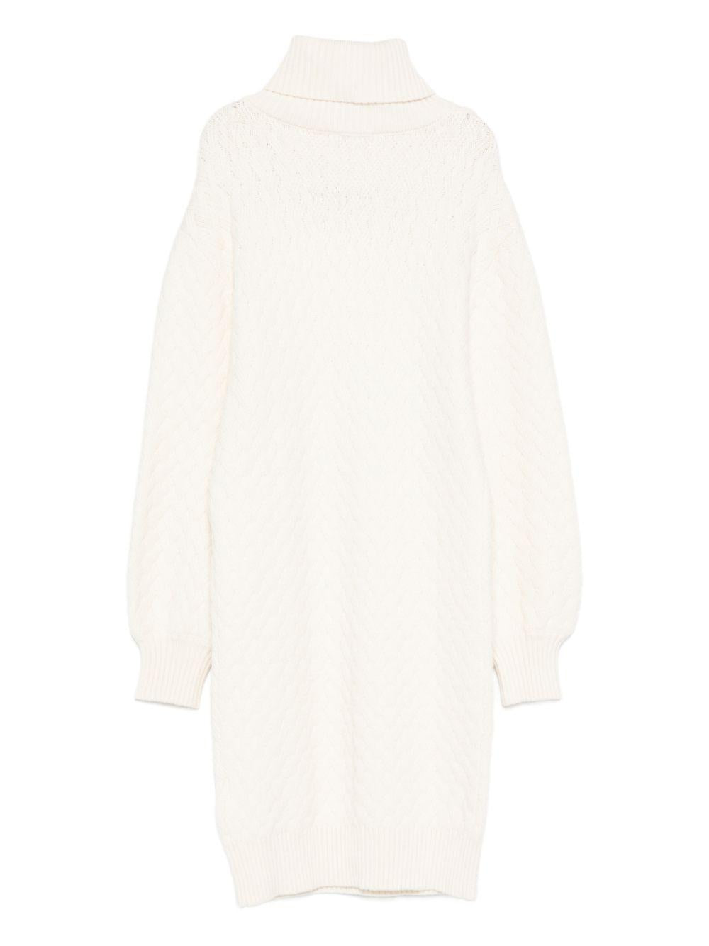 guess abito dolcevita in maglia lavorata J5BK26Z0850G012 guess