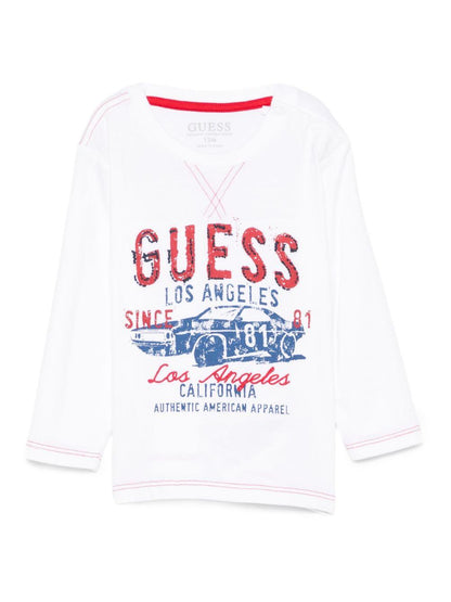 guess tshirt con stampa e scritte N5YI18K8HM0BG011 guess