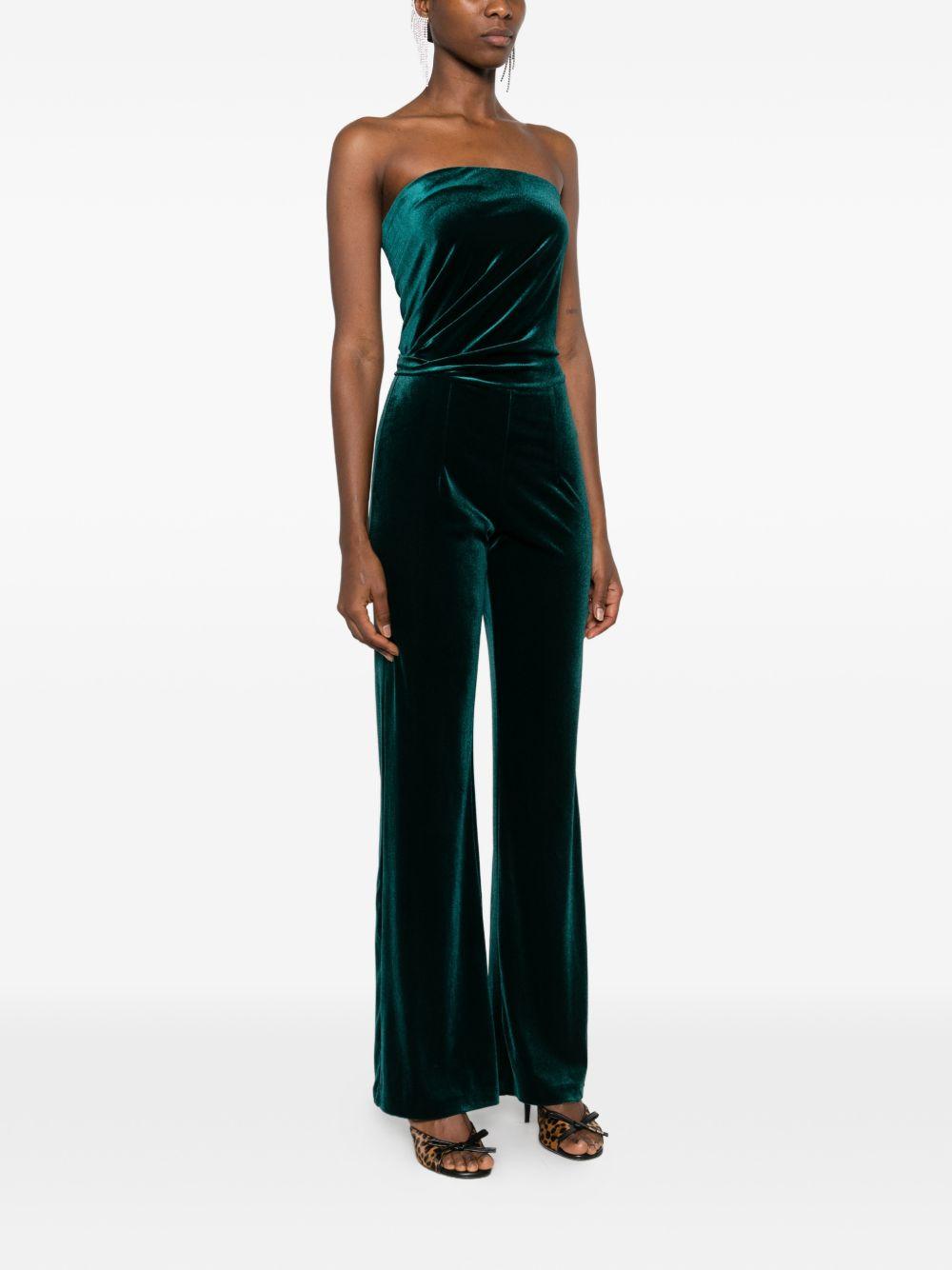 soallure tuta in velluto con top a fascia D11049CVE SO ALLURE