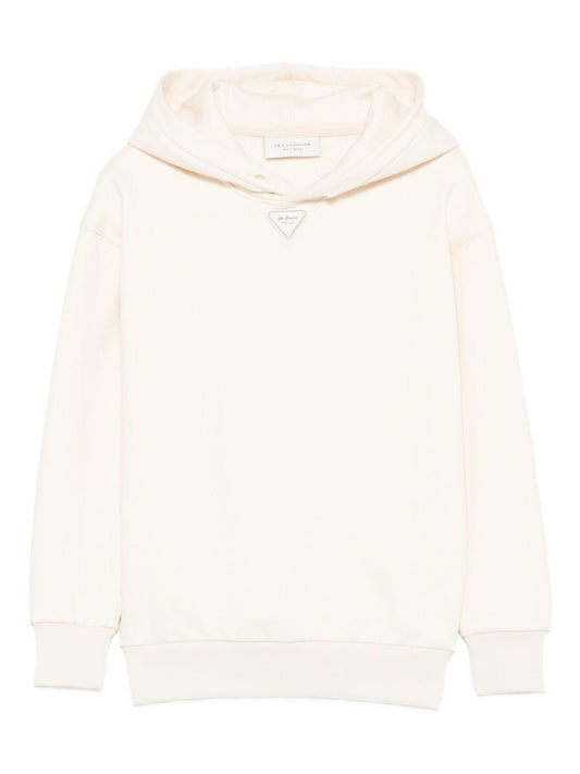 yes london felpa con cappuccio patch triangle JR5120/FLT yes london