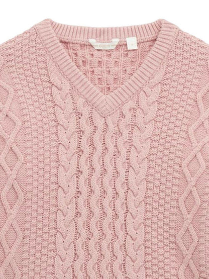 guess pullover a treccia con scollo a v J5BR14Z37L1G6J8 guess