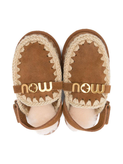 mou kids slipper with back strap MU.FK161001ACOG Mou Kids
