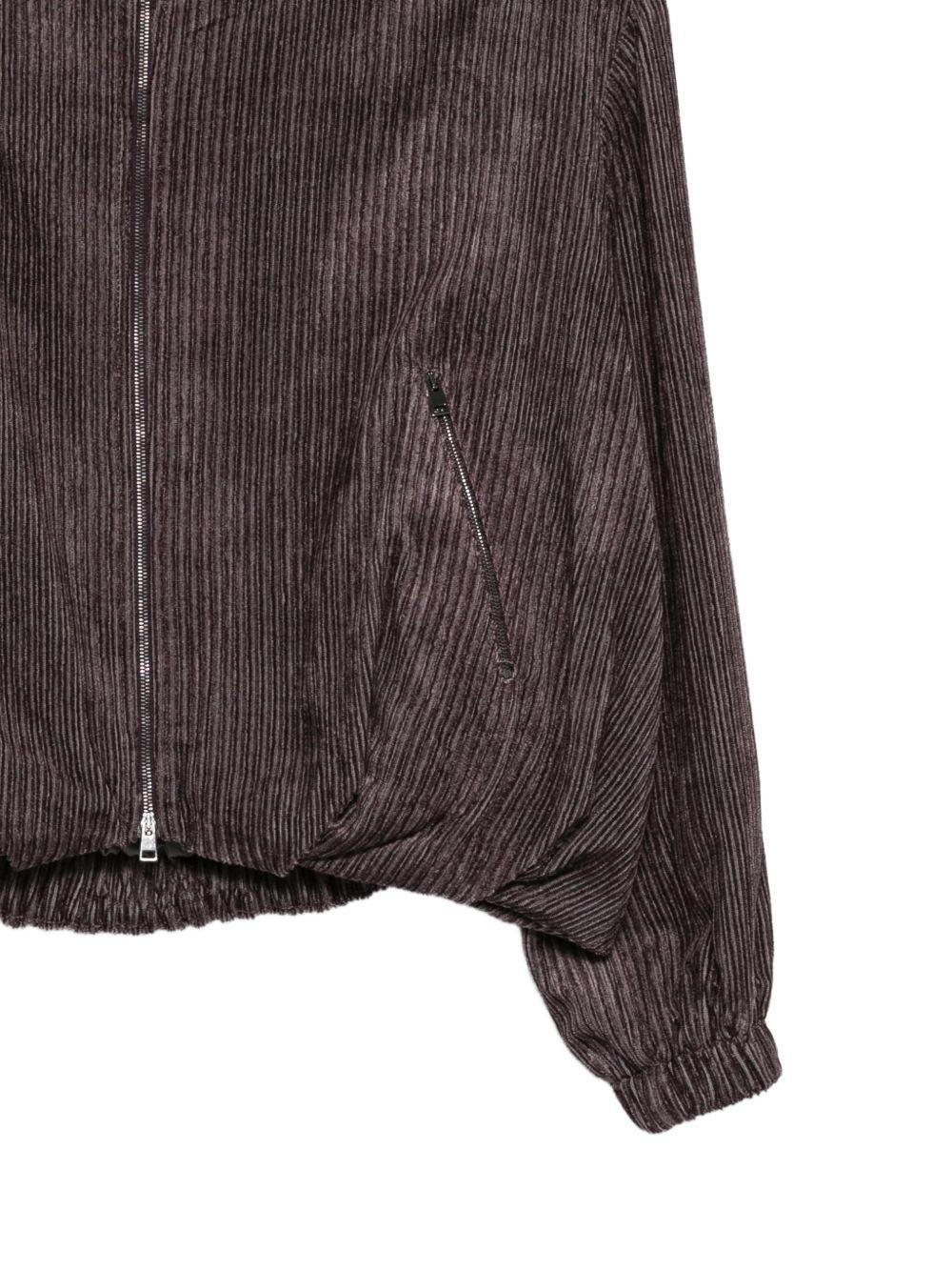 alysi bomber velvet stripes effect 165913A5053MI alysi