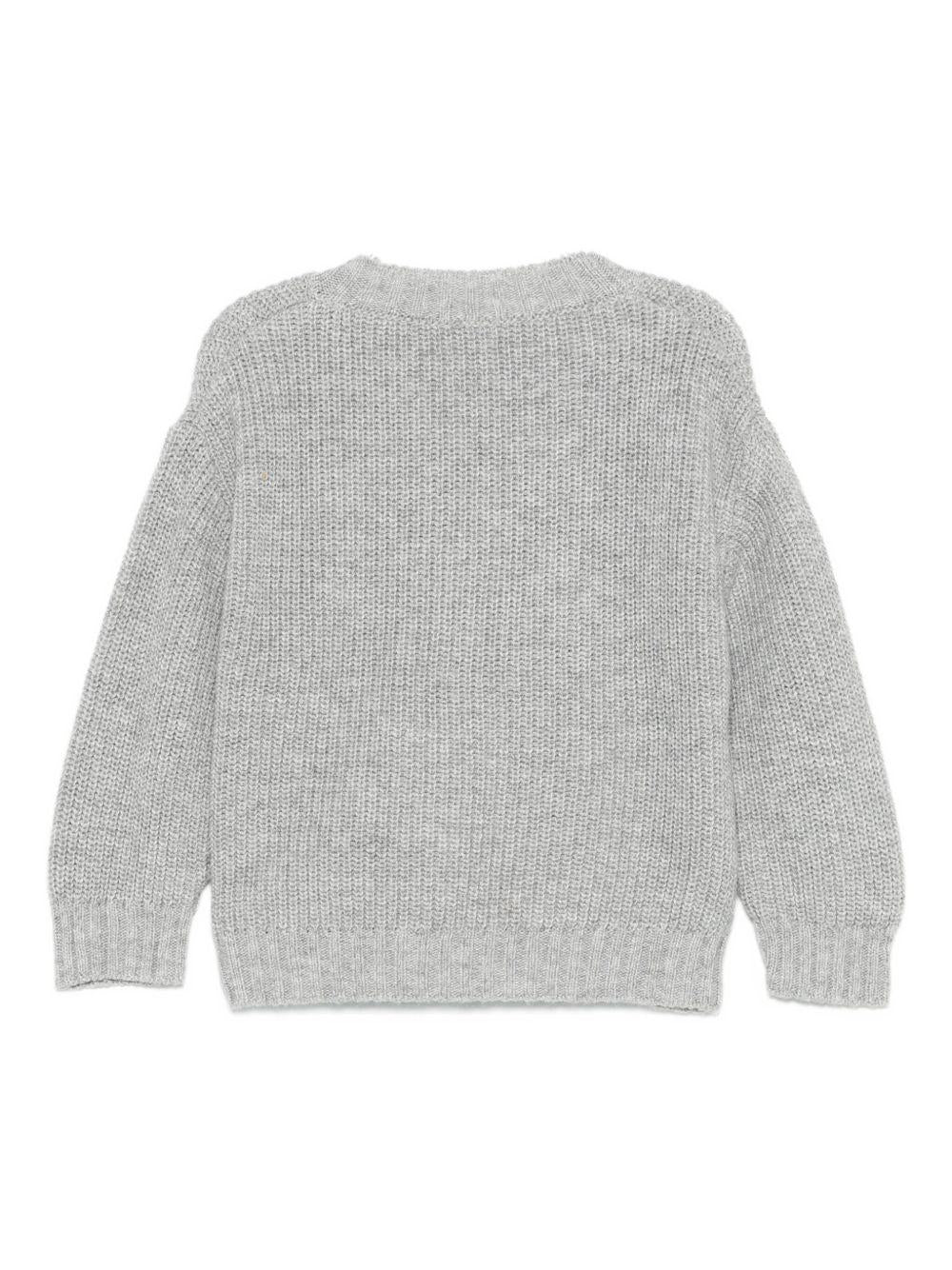 le bebe' cardigan in maglia LBB5243GR LE BEBE'