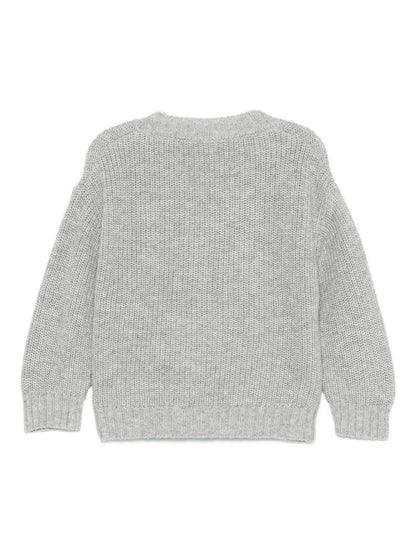 le bebe' cardigan in maglia LBB5243GR LE BEBE'