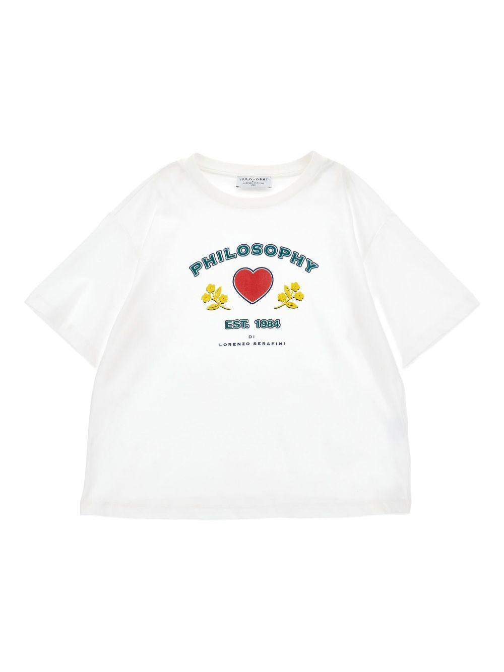 philosophy di lorenzo serafini tshirt over in cotone jersey balmont jers I1F6136203P001 Philosofy kids