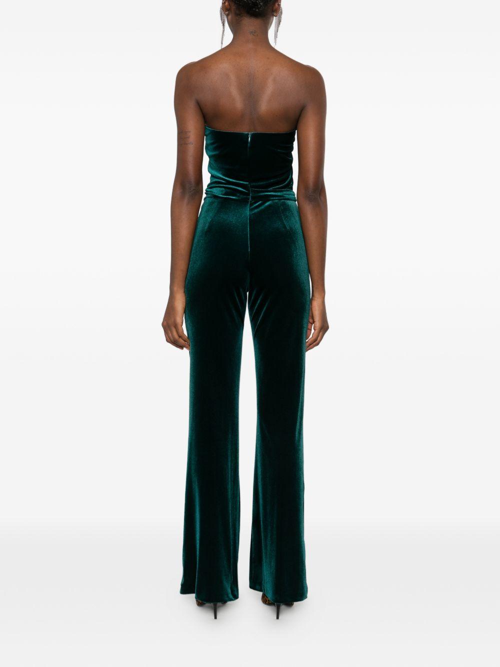 soallure tuta in velluto con top a fascia D11049CVE SO ALLURE