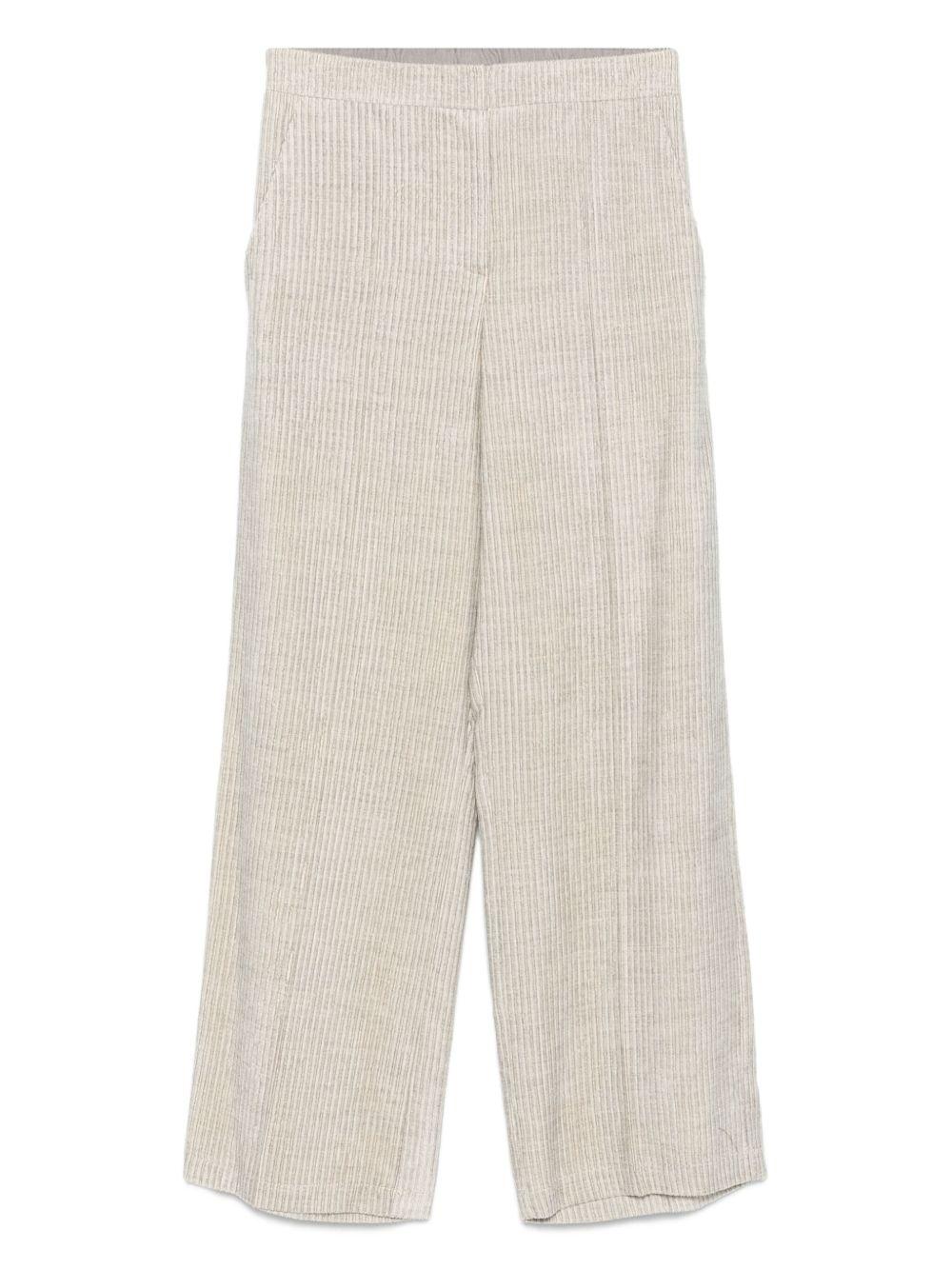 alysi pantaloni velvet strip dritto 165137A5053PE alysi