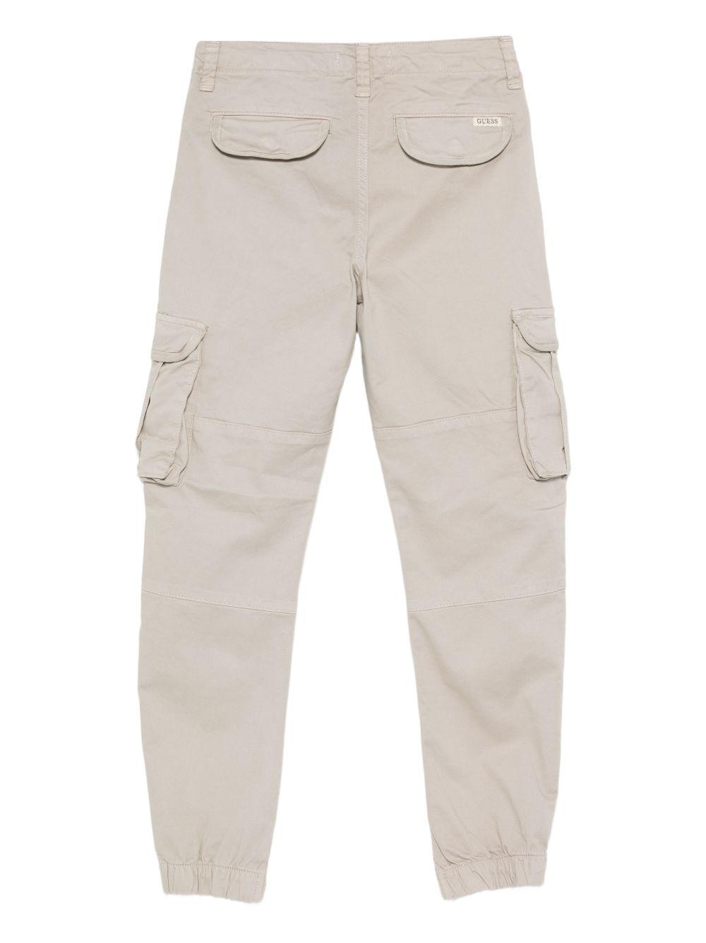 guess pantaloni cargo con elastico caviglia L5BB03WI240G1CA guess