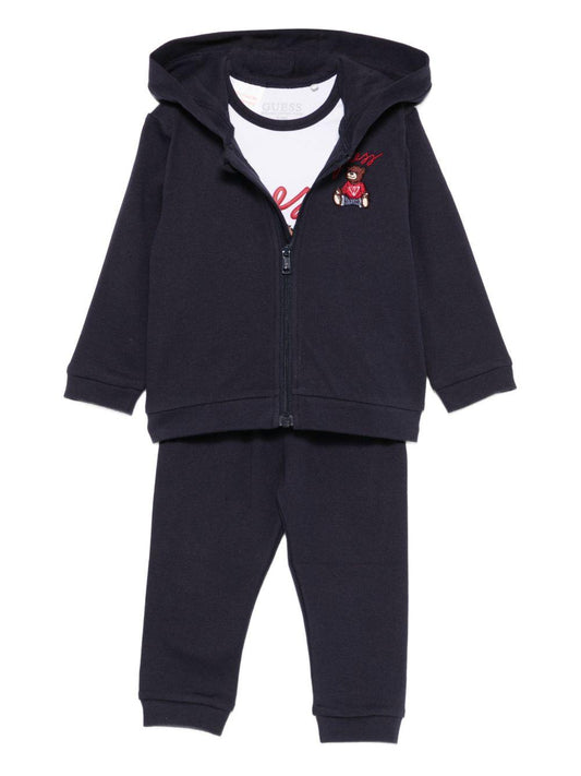 guess completo polo con orsetto e denim blu I5BG15KAX74G7V2 guess