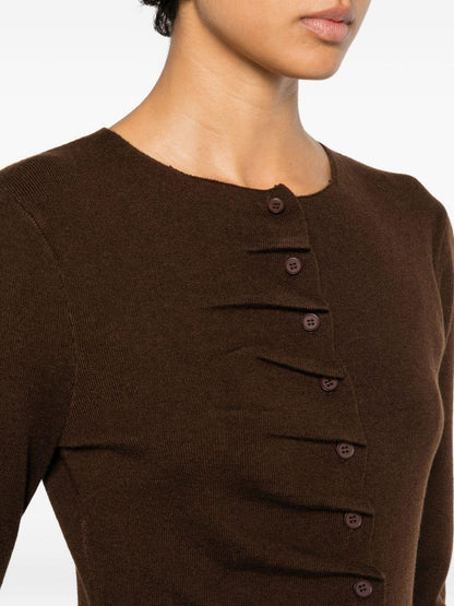 suncoo maglia lana sottile con bottoncini gamira M0226216 Suncoo