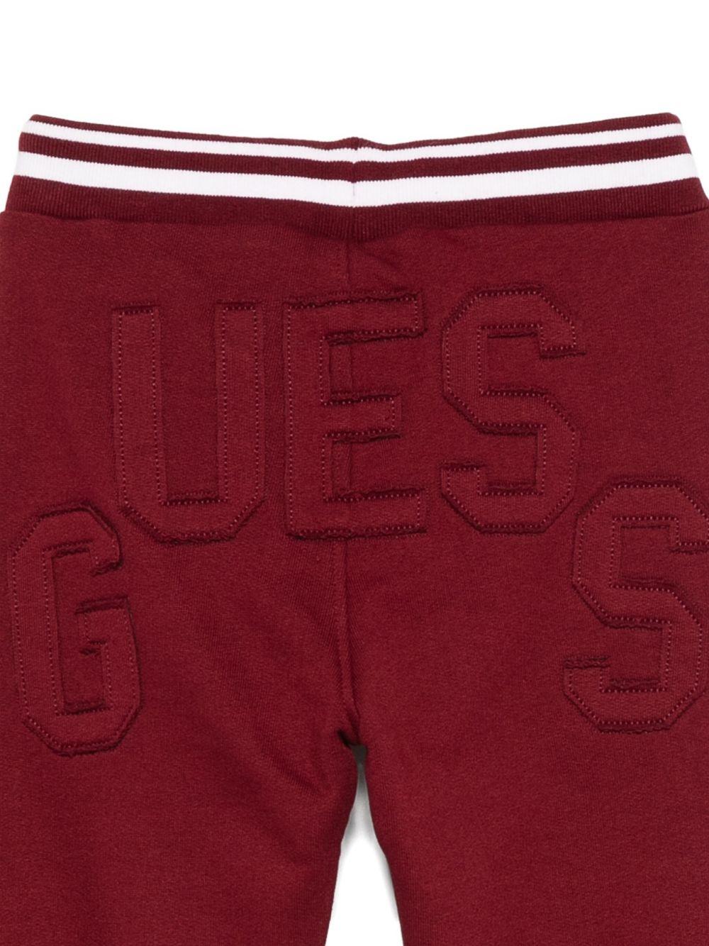 guess felpa con orsetto e pantalone con polsini a contrasto N5YQ05KAD74CG577 guess