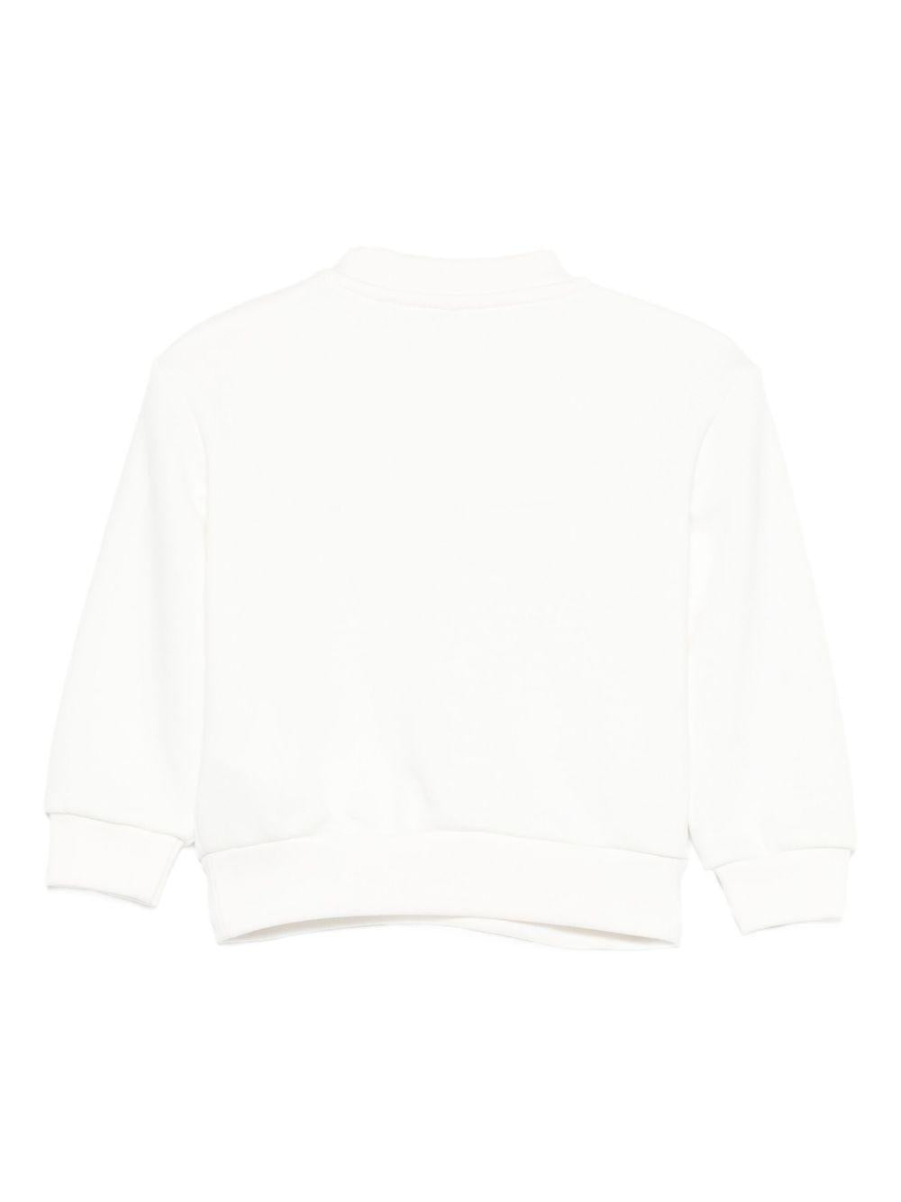 miss grant felpa girocollo con orsetti con cappello applicato UEM0686BI Miss Grant