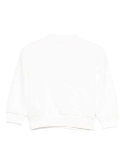 miss grant felpa girocollo con orsetti con cappello applicato UEM0686BI Miss Grant