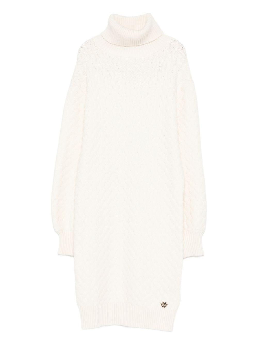 guess abito dolcevita in maglia lavorata J5BK26Z0850G012 guess