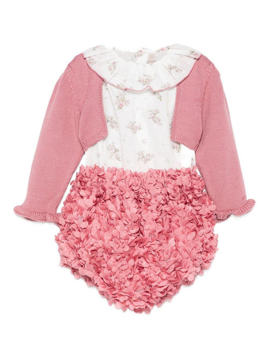 la stupenderia coulotte fiore con camicia body con volant CBCT04X42T24CCI La Stupenderia