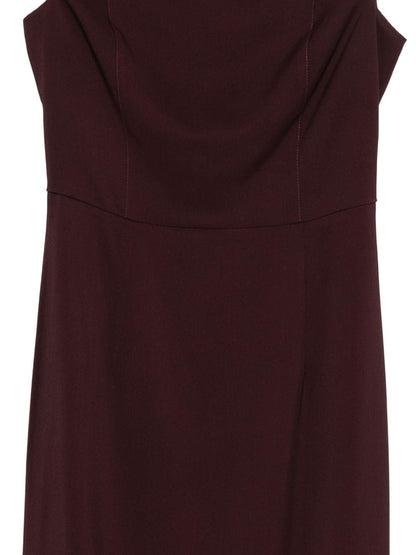 merci abito smanicato a tubino tessuto stretch ABM071BO merci