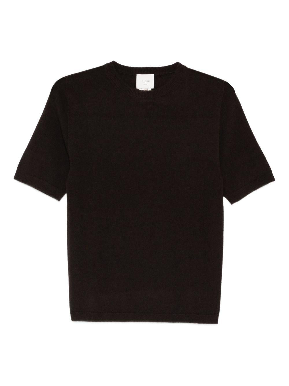 alysi tshirt girocollo in cachemire mezza manica 265459A5034CHO alysi