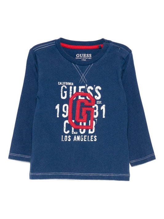 guess tshirt con stampa e scritte N5YI18K8HM0BG7T2 guess