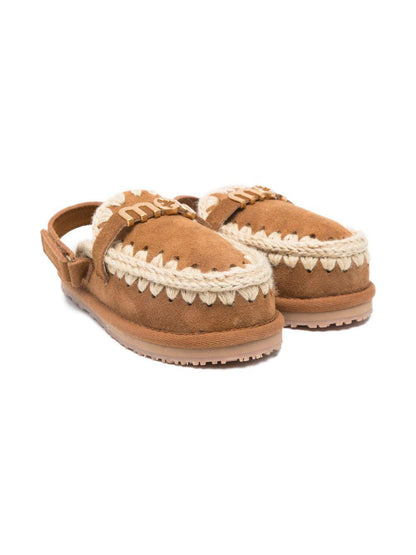 mou kids slipper with back strap MU.FK161001ACOG Mou Kids